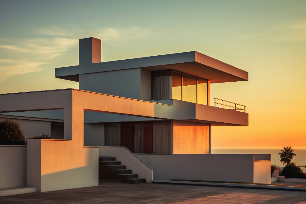 Modern and minimalist houses